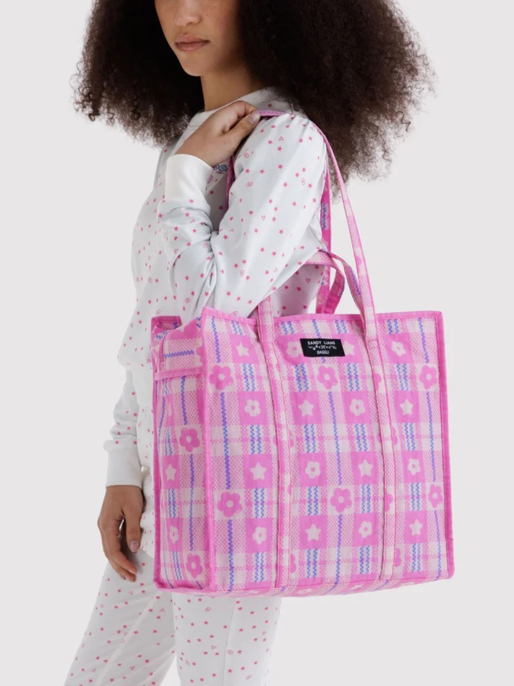 NWT Baggu x Sandy Liang Large Nylon Market Bag SOLD OUT
